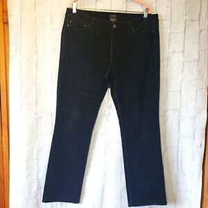 ANN TAYLOR Curvy Corduroys Straight Leg